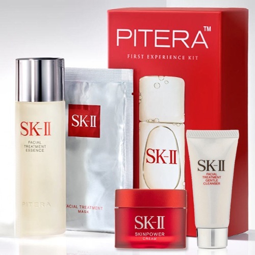 SK II ピテラ ファースト エクスペリエンス スターターキット (エッセンス化粧水 + シートマスク+クレンザー+キンパワー クリーム