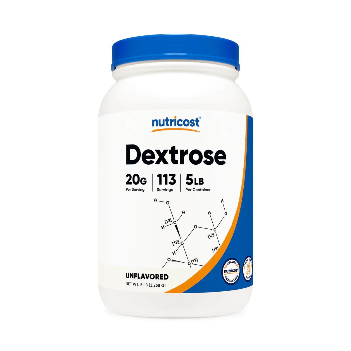 [USA] Nutricost ニュートリコスト Dextrose デックス ローストパウダー 無味 5ポンド