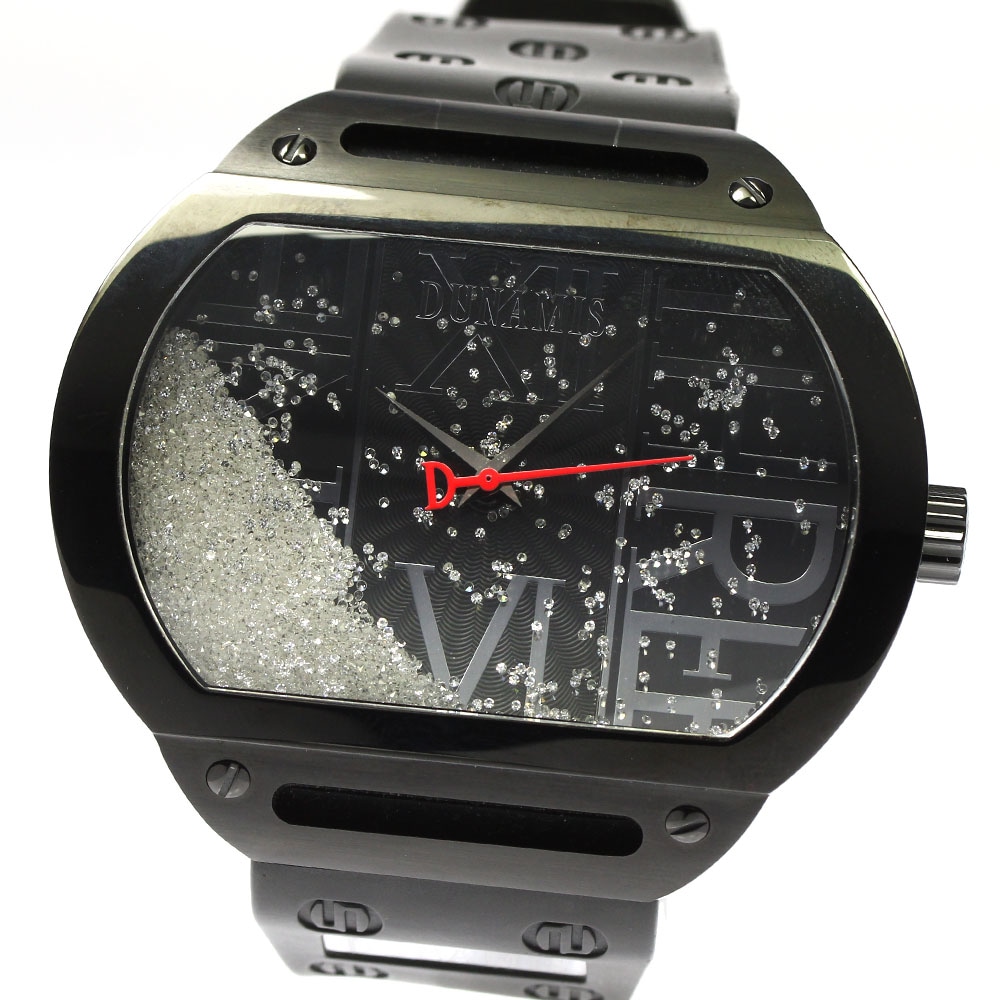 デュナミス DUNAMIS ヘラクレス ダイヤ 自動巻き メンズ _801906【中古】