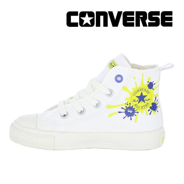 コンバース CONVERSE スニーカー キッズ シューズ 子供靴 チャイルド オールスター N Z HI / スプラトゥーン3 ホワイト 白 靴 [2024年秋冬新作]8月23日発売 百選