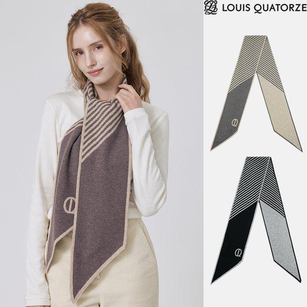 ルービンス カシミア ニット マフラー 1CKC230