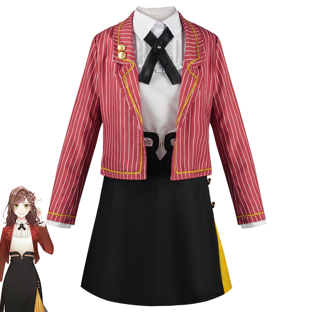 未確定事件簿コスプレ衣装女性主人公弁護士私の薔薇ヒロインコスプレアニメパフォーマンス衣装女性衣装