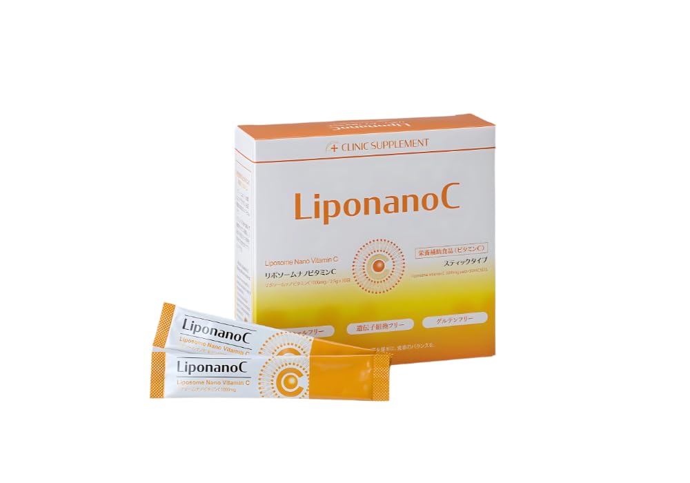【LiponanoC】リポナノC 1000mg配合 30包 [高濃度・リポソームビタミンC]パウダータイプ