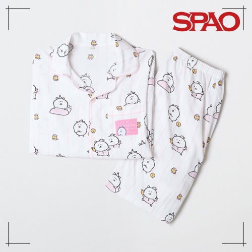 SPAO公式 ダムゴミ 長袖パジャマ (LIGHT PINK)