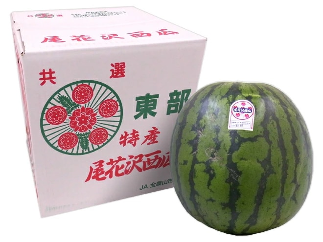 Qoo10] 山形県産 =尾花沢スイカ= 6Lサイズ