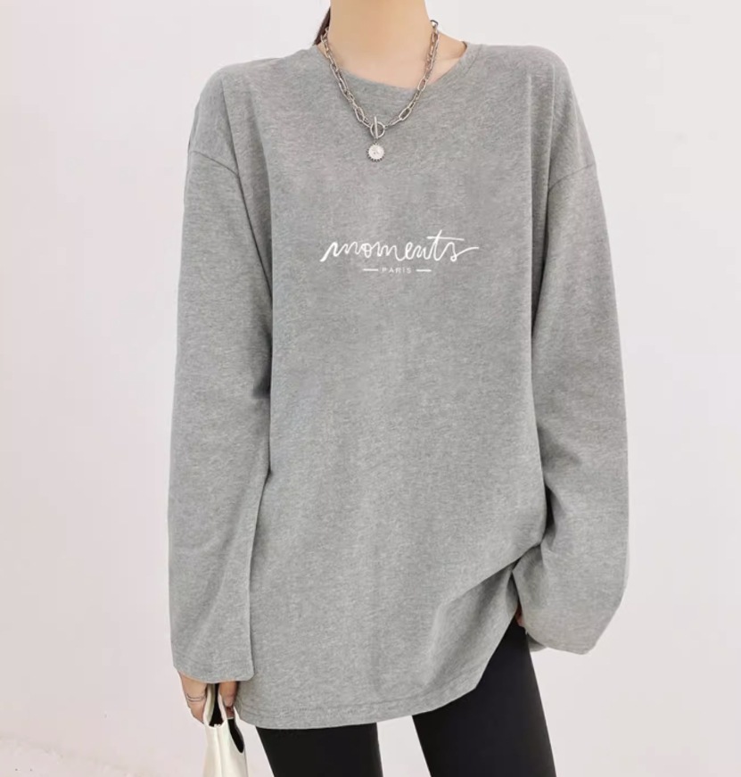トップス デート モテアイテム カットソー ロンT 長袖 コットン 大人可愛い きれいめ 上品 おしゃれ かっこいい 大人可愛い ラブリー キュート ガーリー クール モード系 セクシー エレガント