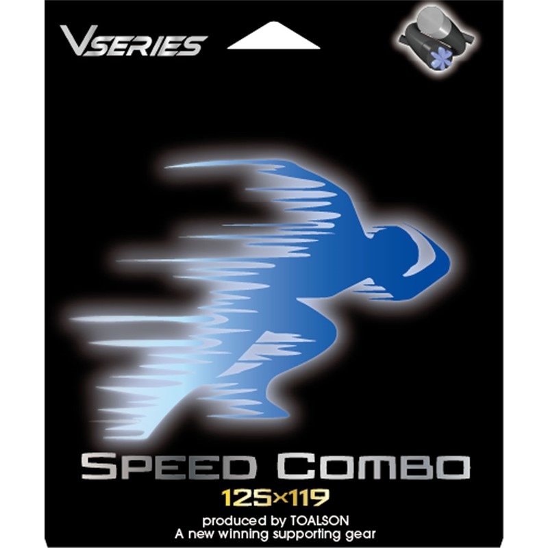 toalson(トアルソン) 硬式 SPEED COMBO BOXBS/BK テニス硬式 ガツト (78803001)