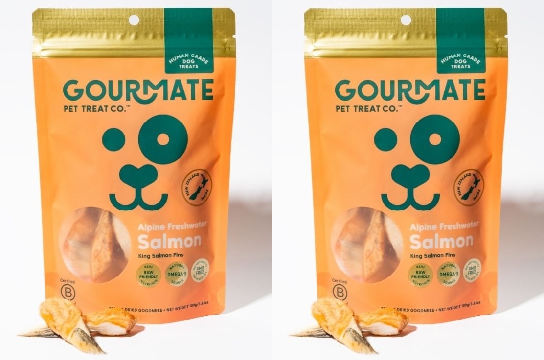 グルメイト GOURMATE アルパインサーモン 100g × 2袋 犬用 猫用 おやつ トリーツ