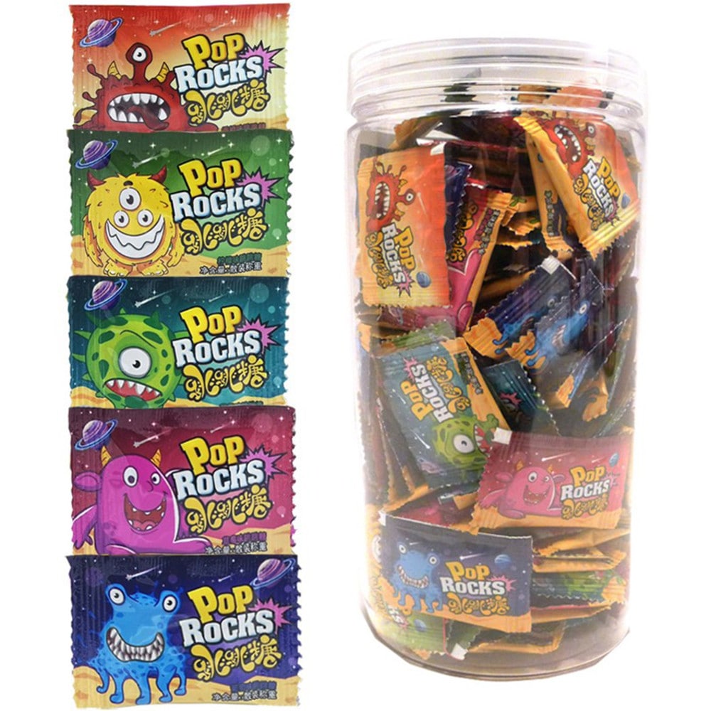 韓国 お菓子 ポップラックス ポッピングキャンディ バラエティ5種キャンディ 1通(150袋) x 7