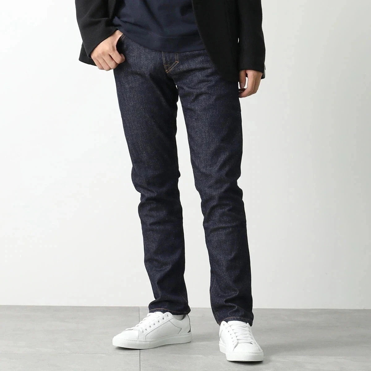 YCHAI イカイ デニム パンツ TORPEDO トルペード YPU005 2DS0001 AJ メンズ ジーンズ ワンウォッシュ スリムテーパード ストレッ