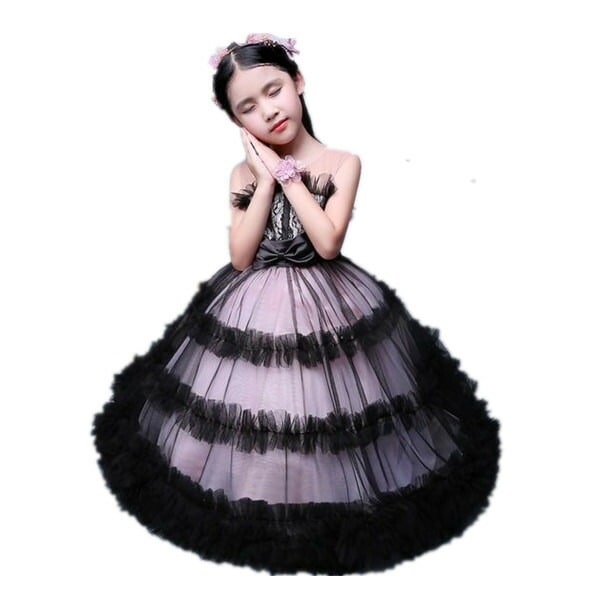 ミニドレス　子供ドレス　フォーマル　ワンピース　キッズ服 子供服 女の子 ワンピース 子ども　発表会　七五三　演出舞台　結婚式　卒業園　入園式 ピアノ　90-150CM