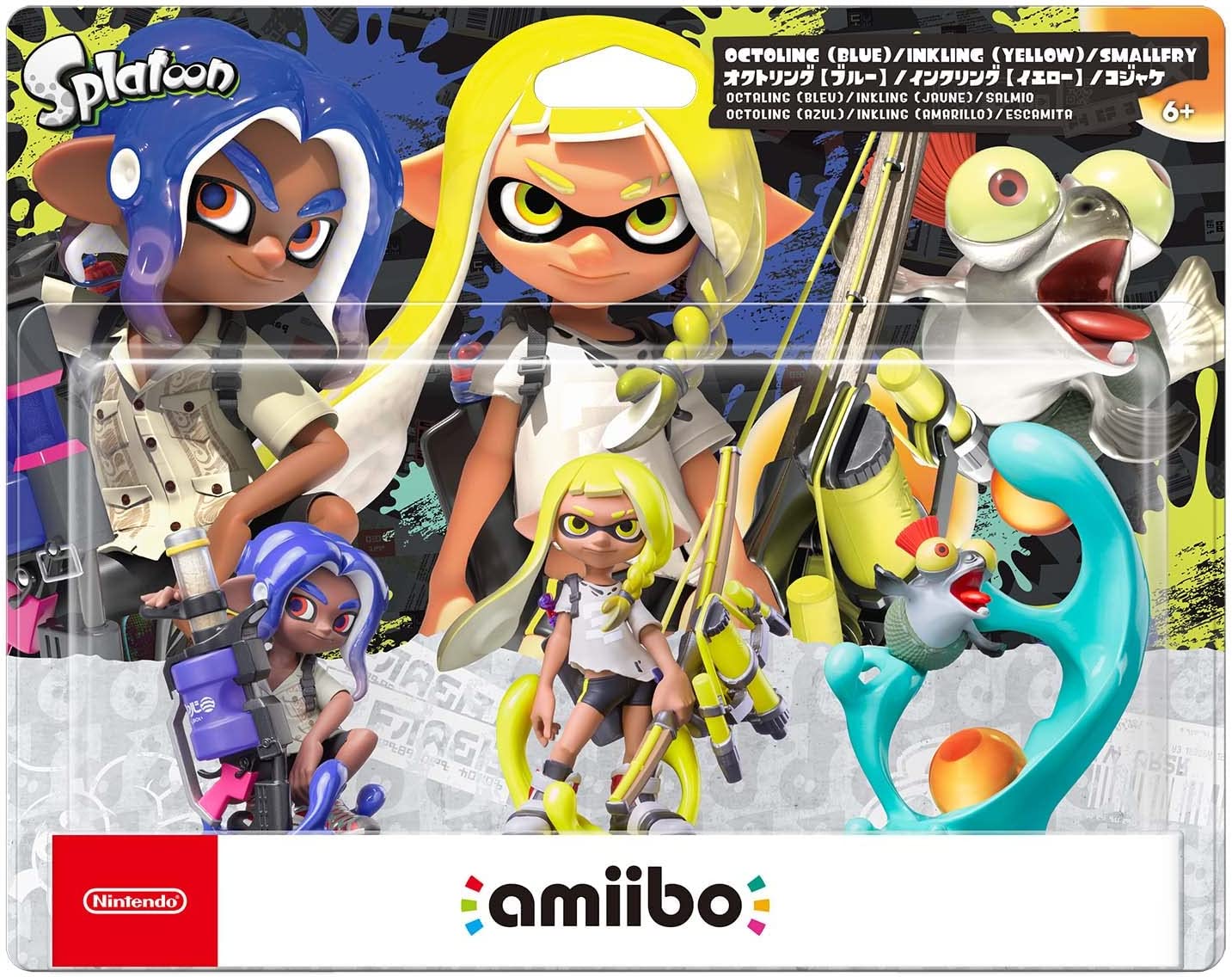amiibo アミーボ トリプルセット スプラトゥーン３ インクリング オクトリング コジャケ
