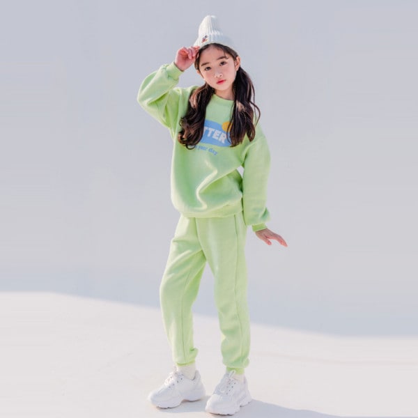 バブルツリー X206バター起毛上下セット