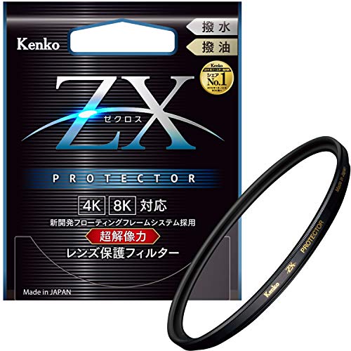 サイズ：72mm Kenko レンズフィルター ZX プロテクター 72mm レンズ保護用 撥水・撥