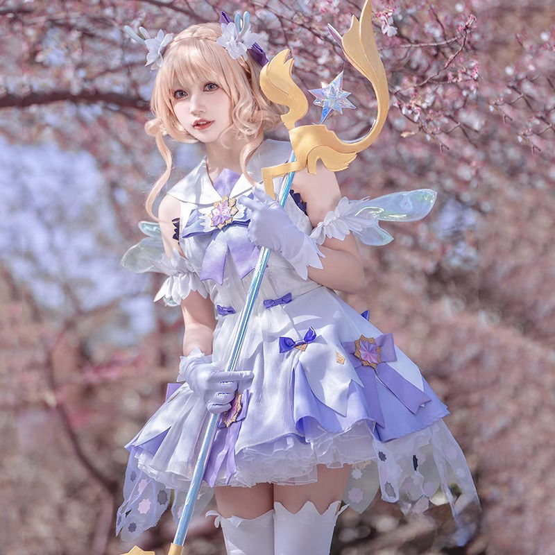 王者の栄光cos服瑶cos時の願い境コスプレ瑶妹時の願いcos服装女