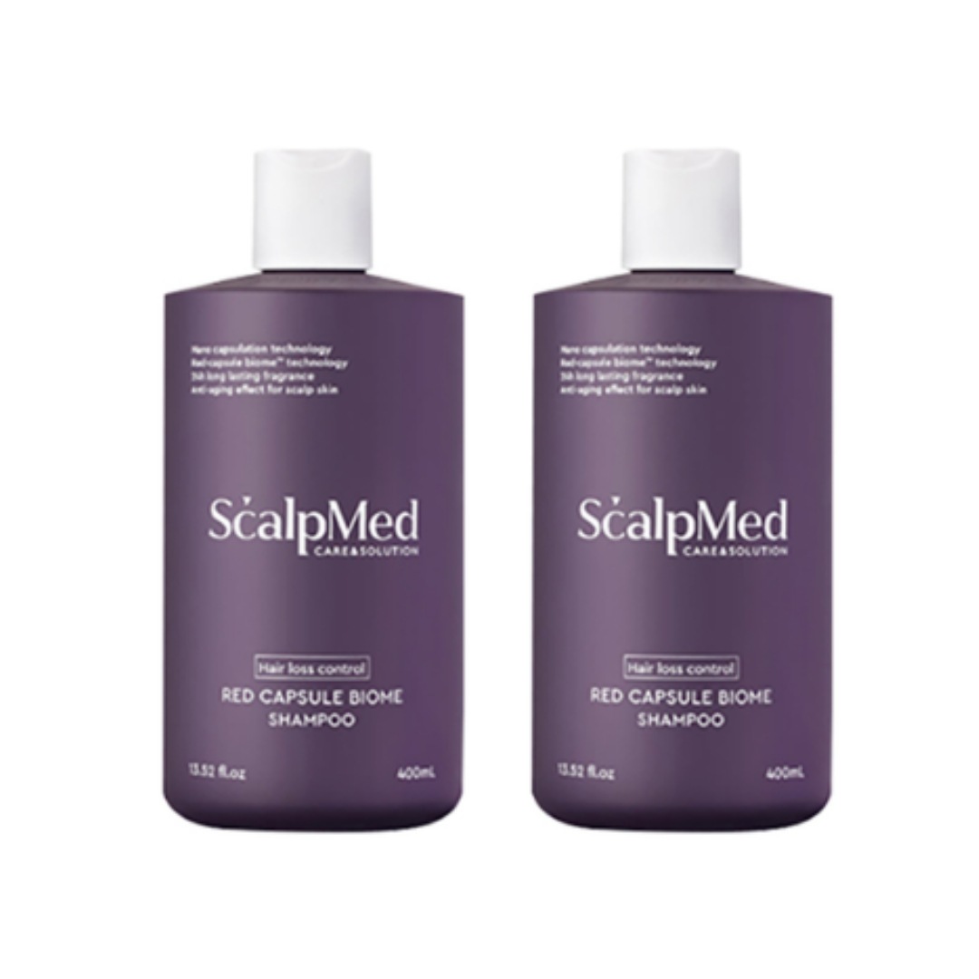 ScalpMed スカルプメドレッドカプセルシャンプー400ml1+1