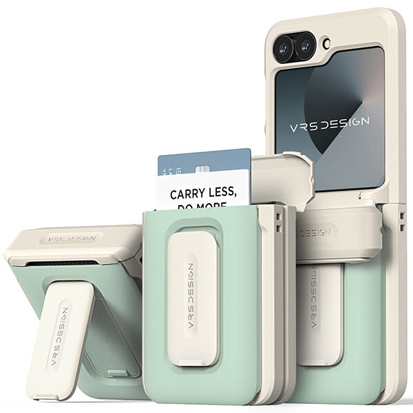 ギャラクシー Zフリップ6 ケース カード 2枚収納 自動ヒンジ保護スタンド ディウォレットオブ