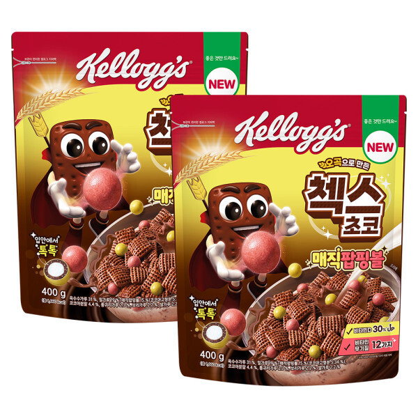 Qoo10] ケロッグ シリアル チェックス チョコ マジック
