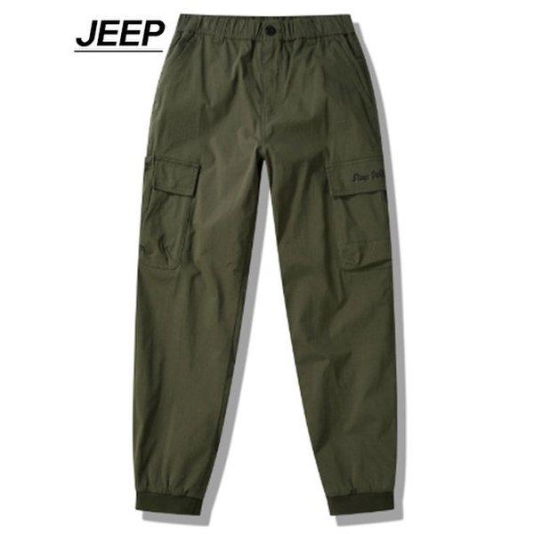 男女共用アウトポケット裏起毛ジョガーパンツ(JP4PTU751)_DG