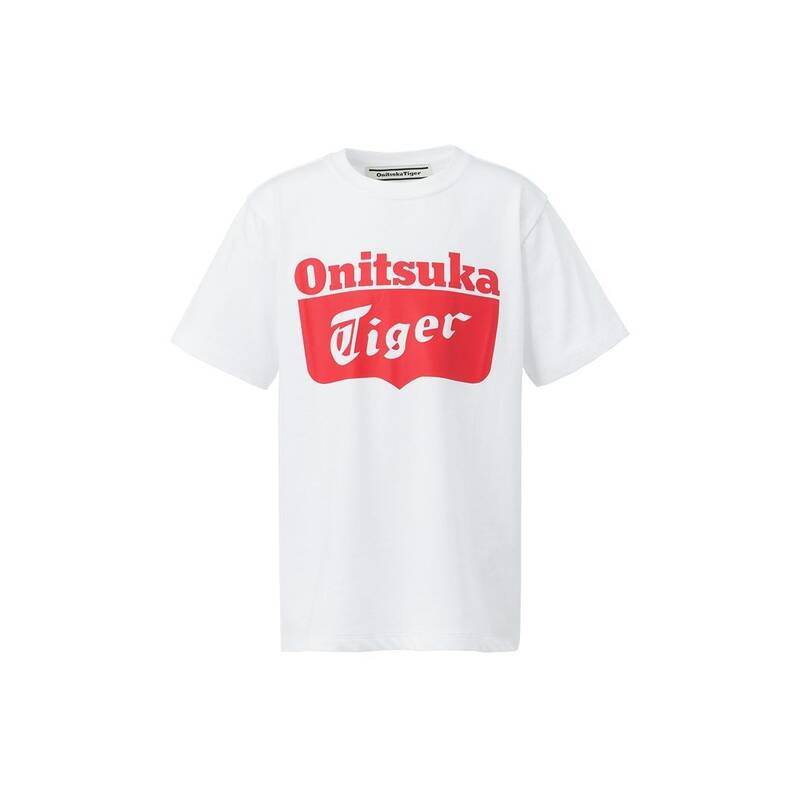 ONITSUKA TIGER KIDS キッズ ロゴTシャツ 2184A275_100 400047