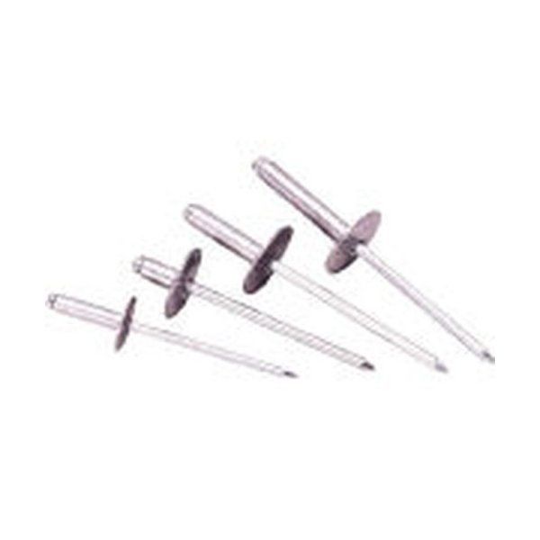 エビ(LOB) NSA66LF ブラインドリベット・ラージフランジ アルミ/スチール6-6 (500本入) メーカー直送