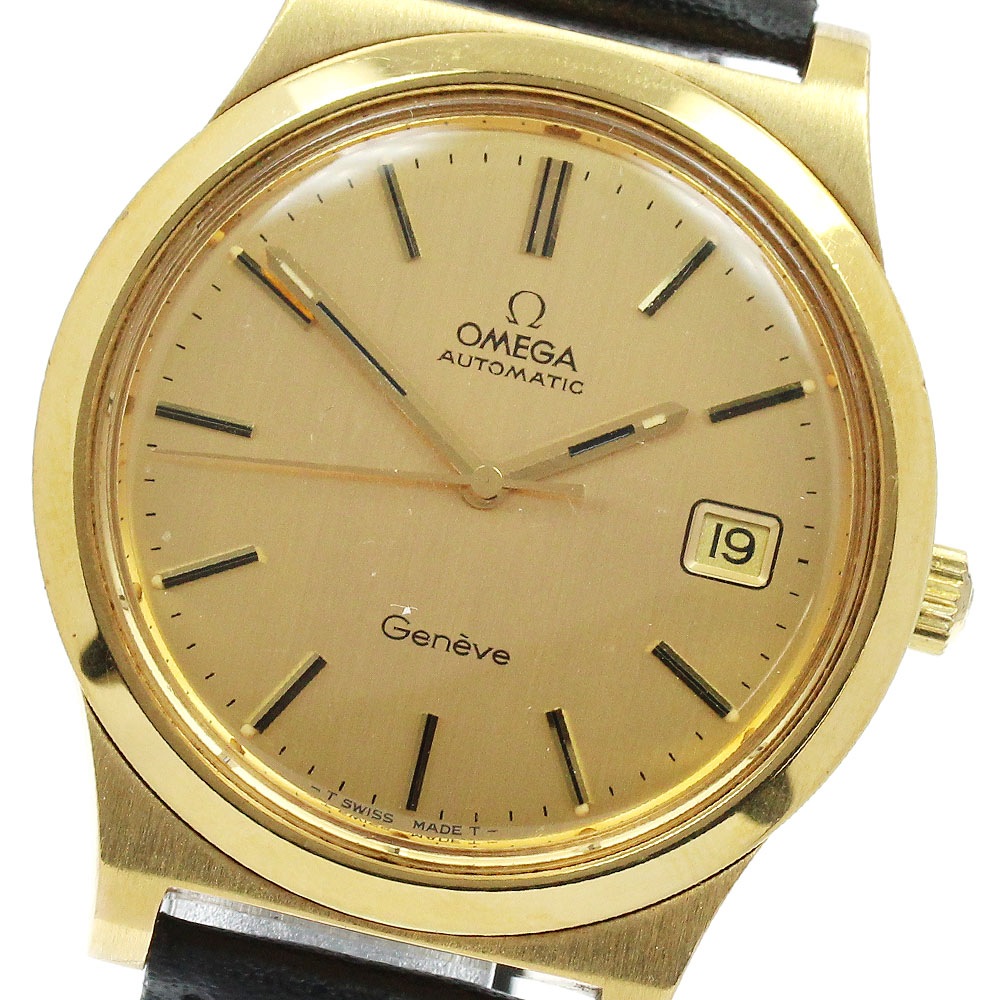 オメガ OMEGA 166.0168 ジュネーブ ヴィンテージ デイト 自動巻き メンズ _905561【中古】