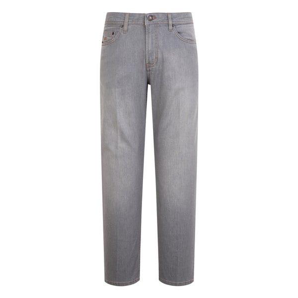 [25SS] [定番商品] グレーウォッシング綿混紡デニムパンツ WMPA5B303G2