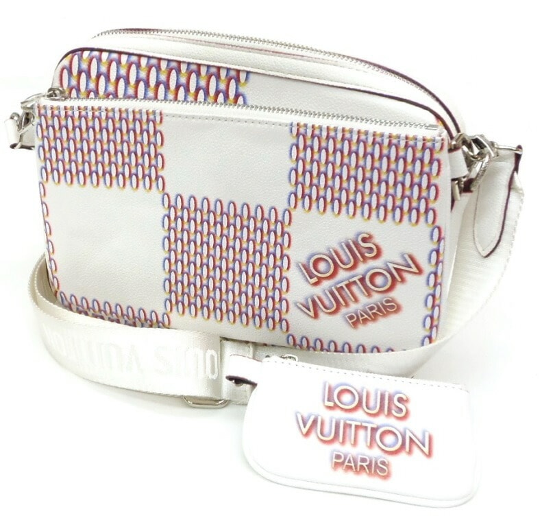 ﾙｲｳﾞｨﾄﾝ ｼｮﾙﾀﾞｰﾊﾞｯｸﾞ ﾄﾘｵﾒｯｾﾝｼﾞｬｰ M20665 【中古】(61086) 148,500円