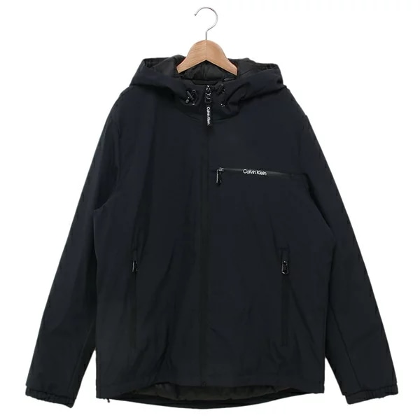 ジャケットHOODED STRETCH JACKET フーデッド ストレッチジャケット ネイビー メンズ CALVIN KLEIN CM224577 NVY