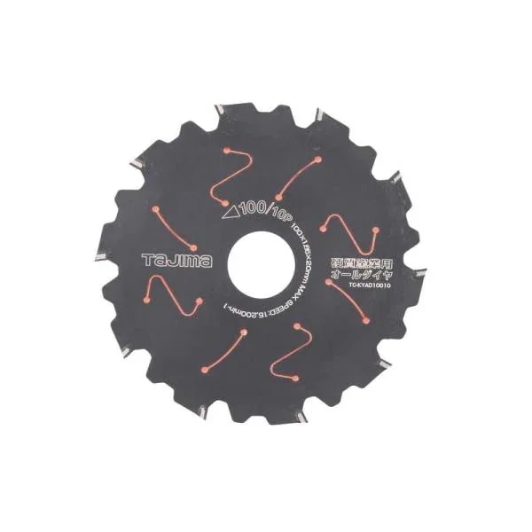 タジマ チップソー窯業用オールダイヤ TC－KYAD10010 先端工具 丸鋸アクセサリ 新建材チップソー