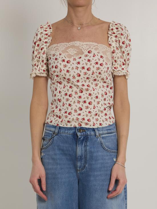 DOLCE & GABBANA Women Tops F7BK1T WHITE