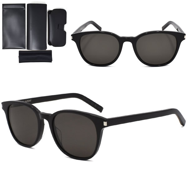 サングラス SAINT LAURENT SL 527 ZOE 001 アジアンフィット メンズ レディース ユニセックス SL527ZOE-001 ブラックサングラス
