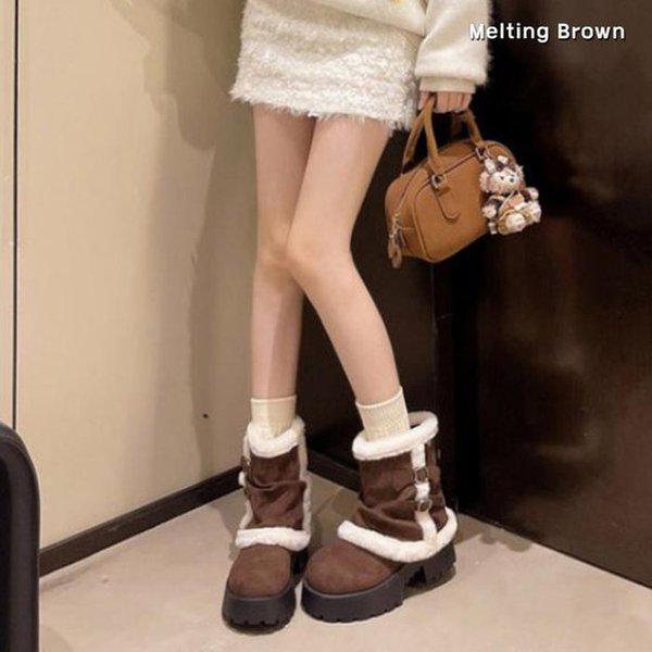 女性用冬スエードブーツ SS68