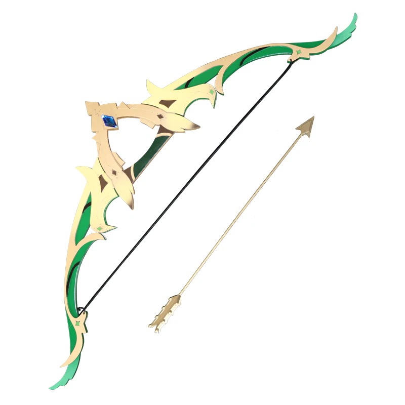 原神 蒼翠の狩猟弓 タルタリヤ コスプレ 武器 道具 105cm