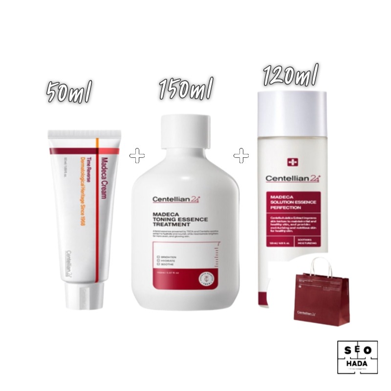 マデカ ベーシックスキンケア3点セット（トーニング150ml＋ソリューションエッセンス120ml＋クリーム50ml） 5,600円