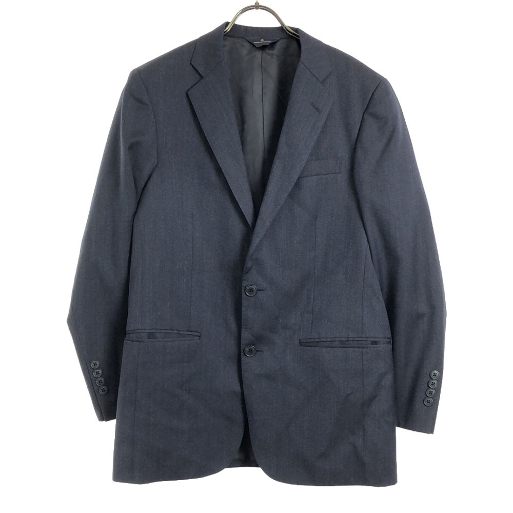 ウール テーラードジャケット 37SHT ネイビー メンズ
