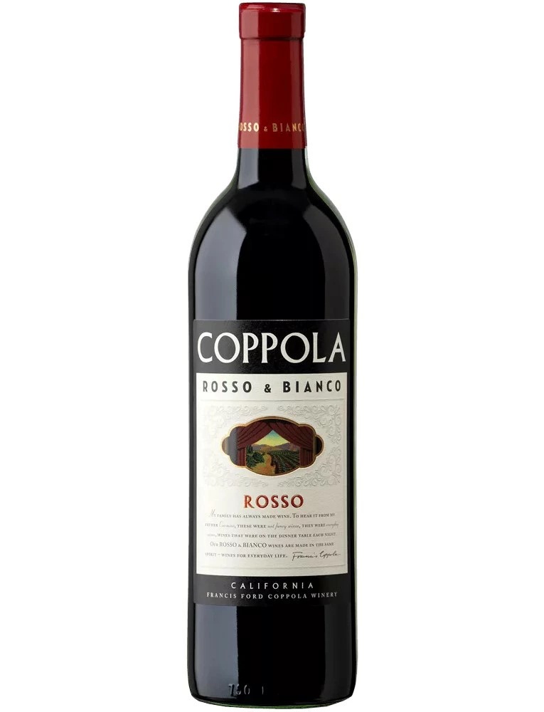 【エノテカ ENOTECA】フランシスフォードコッポラワイナリー ロッソアンドビアンコ ロッソ 750ml12本［赤/フルボディ/カリフォルニア