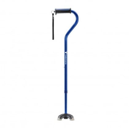 バンブーステッキオフセット多点杖 ネイビー 104872