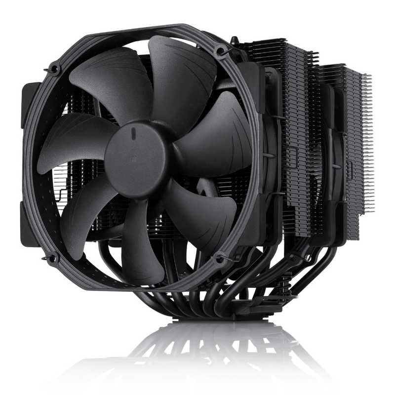 NOCTUA　NOCTUA 140mmサイドフロー型CPUクーラー NHD15 chromax.black　NH-D15-CH-BK