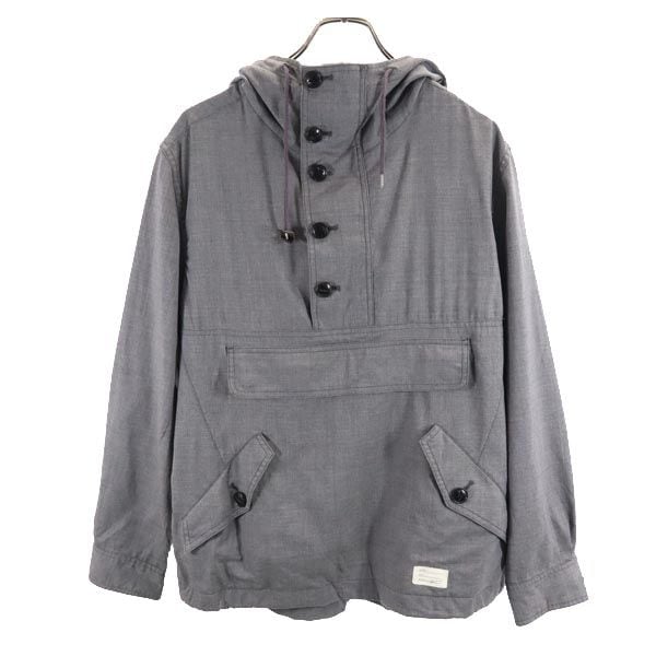 ネーム 日本製 アノラックパーカー 1 グレー Name. メンズ