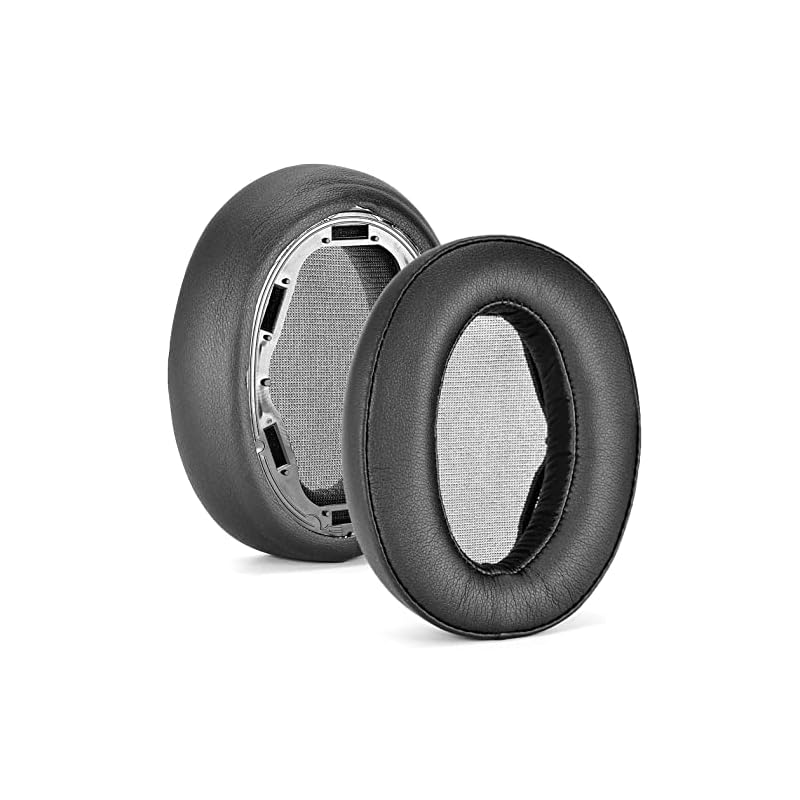 WH-910N イヤーパッド - Defean 交換用イヤークッションカバー Sony WH-910N WH 910 N ワイヤレスBluetoothヘッドフォンに対応 (ブラック)