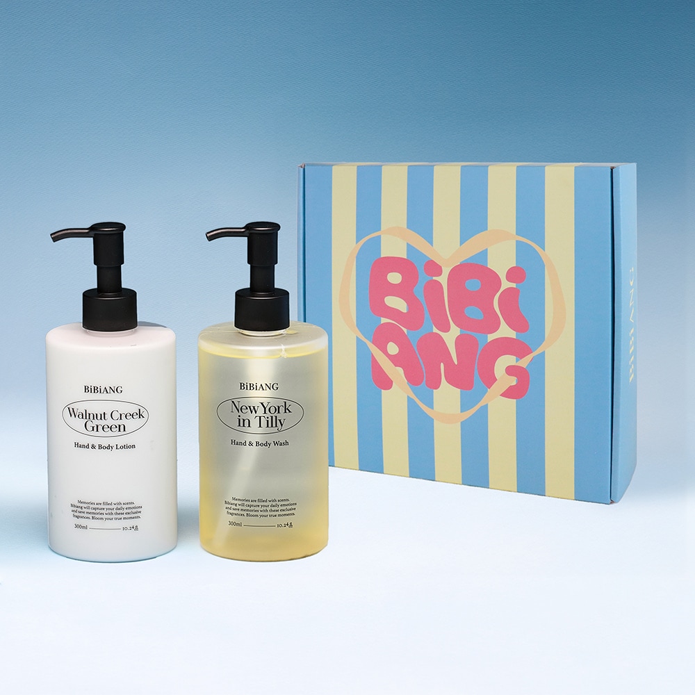 [ボーイネクストドアPICK,ギフトパッケージ]ニッチ パフューム ハンド&ボディセット(ウォッシュ300mL+ローション300mL)