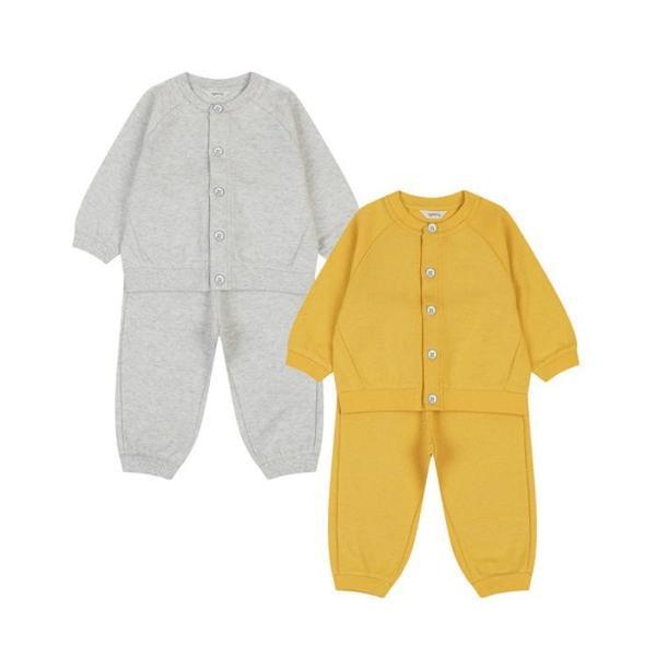 TC01 春 プチブ前開き上下(YELLOW,MELAN GREY)_ 01T153003 (E45336959)