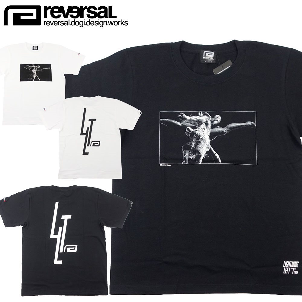 reversal/リバーサル那須川天心 コラボ Tシャツ 半袖/LIGHTNIG LEFT PHOTO TEE