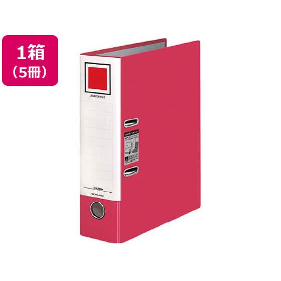 レバッチファイル A4 とじ厚48 赤 5冊 コクヨ ﾌ-AL290NR