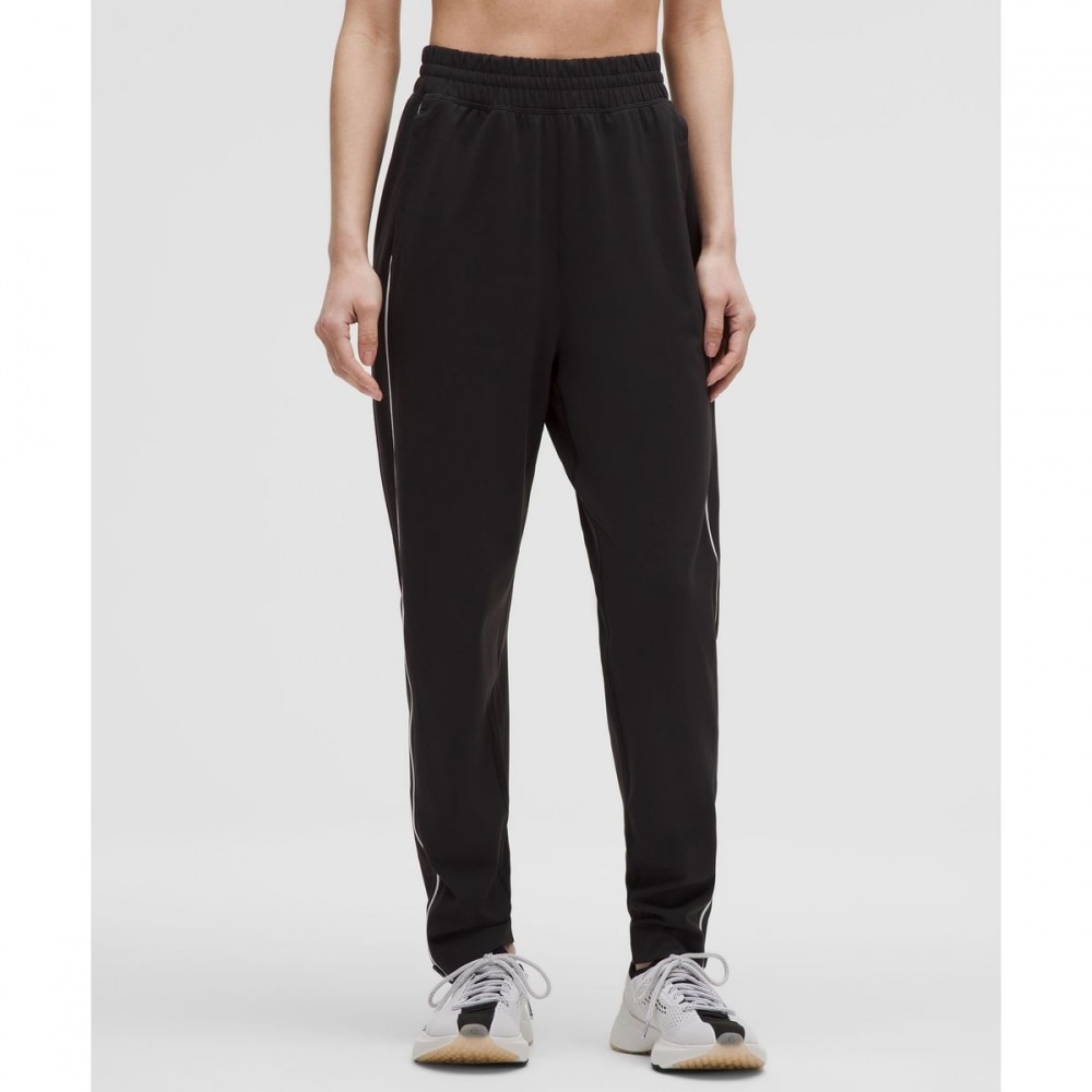 Everlux ジップレッグ HR トラックパンツ*アジア-BLK/WHT