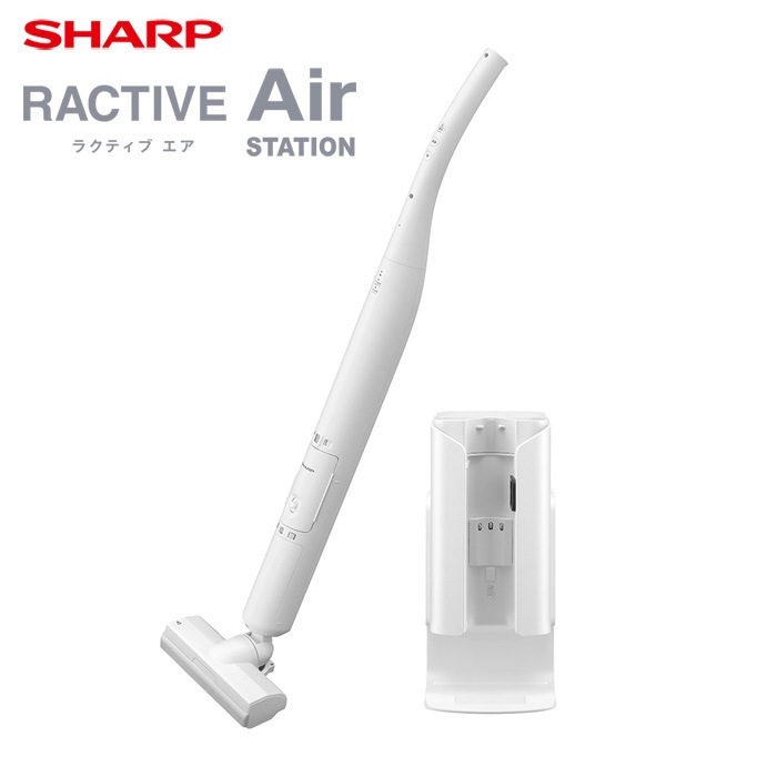ステーションタイプ コードレススティック掃除機 ラクティブエア EC-WR2-W ホワイト系