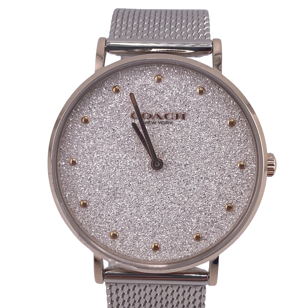 14503629 PERRY ラインストーン ステンレススチール 腕時計 シルバー レディース ブランドその他 ファッション腕時計