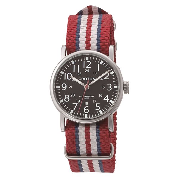 CROTON （クロトン） 腕時計メンズ 3針 ナイロン RT-173M-01