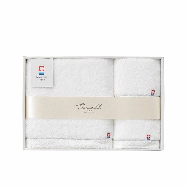 タオル タオル 日本製 Towell トゥウェル バスタオル フェイスタオル 3枚セット BOX入り ギフトセット 内祝い プレゼント 贈り物 お中元